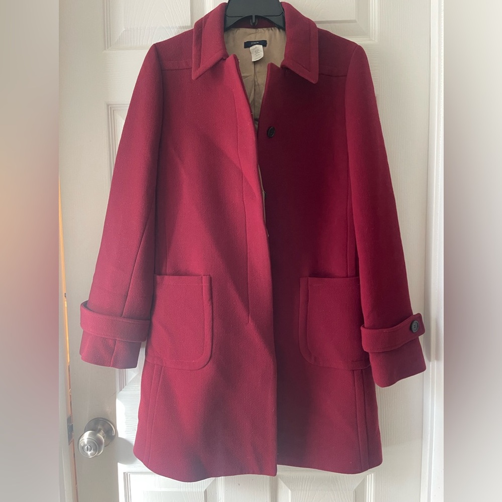 Jcrew wool coat excellent condition size 0